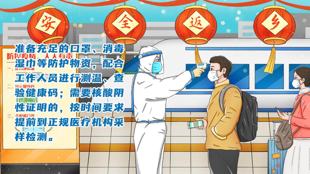 春運進行時，人在旅途如何做好防護？