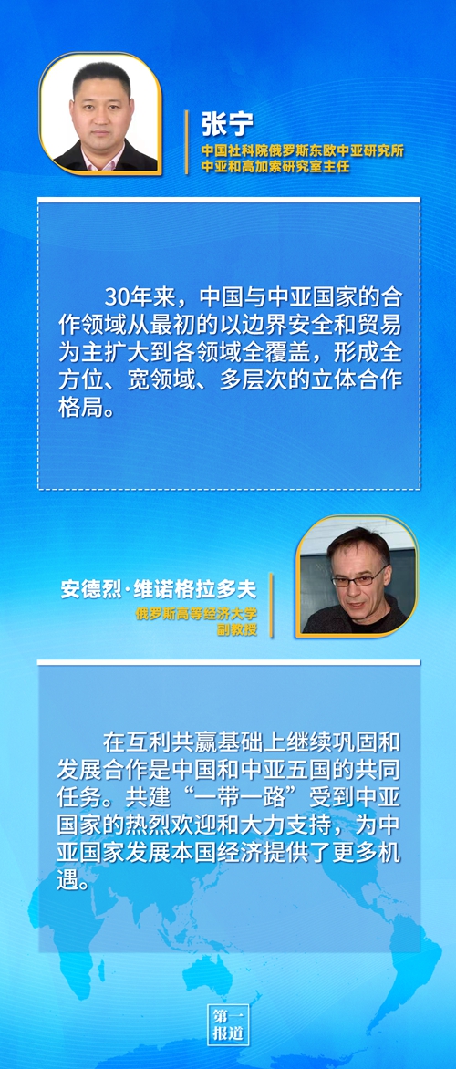 第一報道 | 建交三十年，習(xí)主席這樣評價與中亞五國關(guān)系