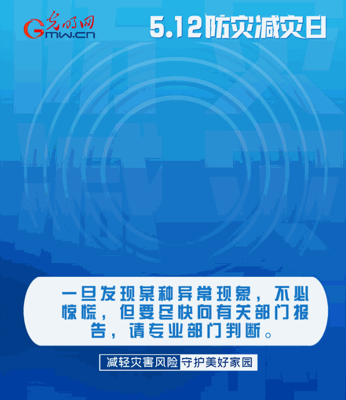 【動態(tài)海報】減輕災(zāi)害風(fēng)險，從這10個字開始