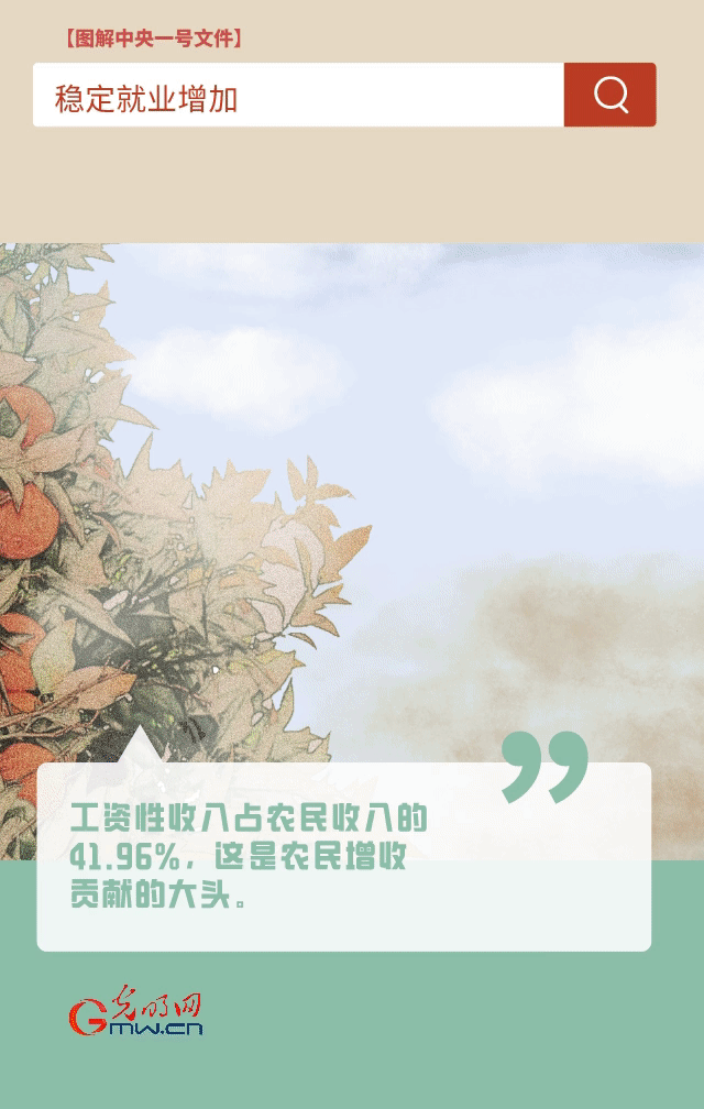 【圖解中央一號(hào)文件】“動(dòng)”漫海報(bào)丨今年如何讓農(nóng)民的“錢(qián)袋子”鼓起來(lái)？