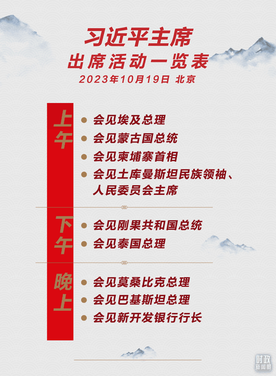 時政新聞眼丨高峰論壇圓滿成功，習近平密集會見傳遞清晰信號