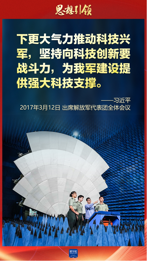 思想引領(lǐng)｜兩會上，習(xí)主席這樣談強軍之路