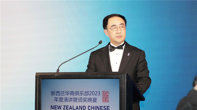 新西蘭華商聯(lián)合總會主席楊健。攝影：張凱