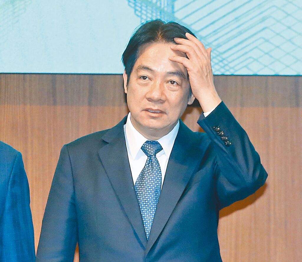 民進(jìn)黨臺(tái)灣地區(qū)領(lǐng)導(dǎo)人選舉參選人賴清德。 臺(tái)灣“中時(shí)新聞網(wǎng)”資料圖