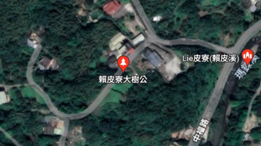谷歌地圖截圖。圖片來源：臺(tái)灣《中國時(shí)報(bào)》