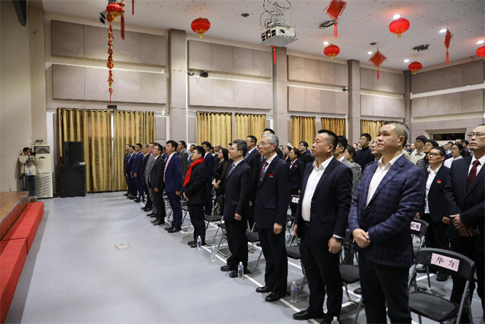 “溫暖迎春·共慶中國年”活動現(xiàn)場。中國駐阿爾及利亞大使館供圖