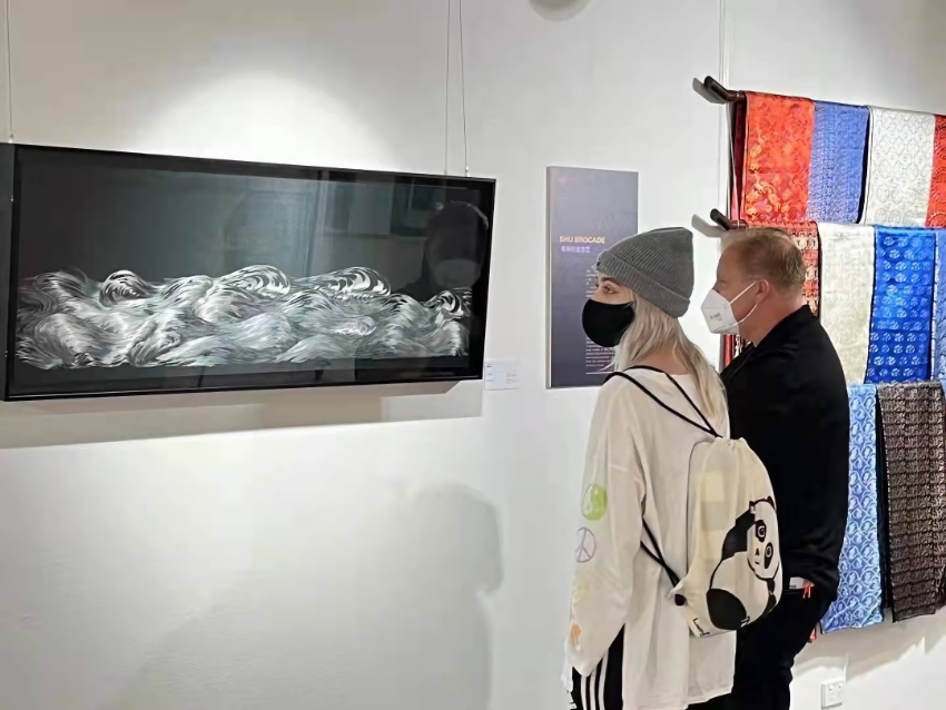 展覽現(xiàn)場(chǎng)。主辦方供圖