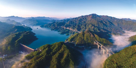 大別山風景道。六安市文旅局供圖