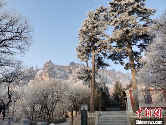 圖為崆峒山冬日美景。(資料圖) 徐振華 攝