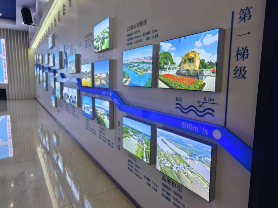 長江水跨越13級“階梯”一路北上。人民網(wǎng)記者 黃鈺攝