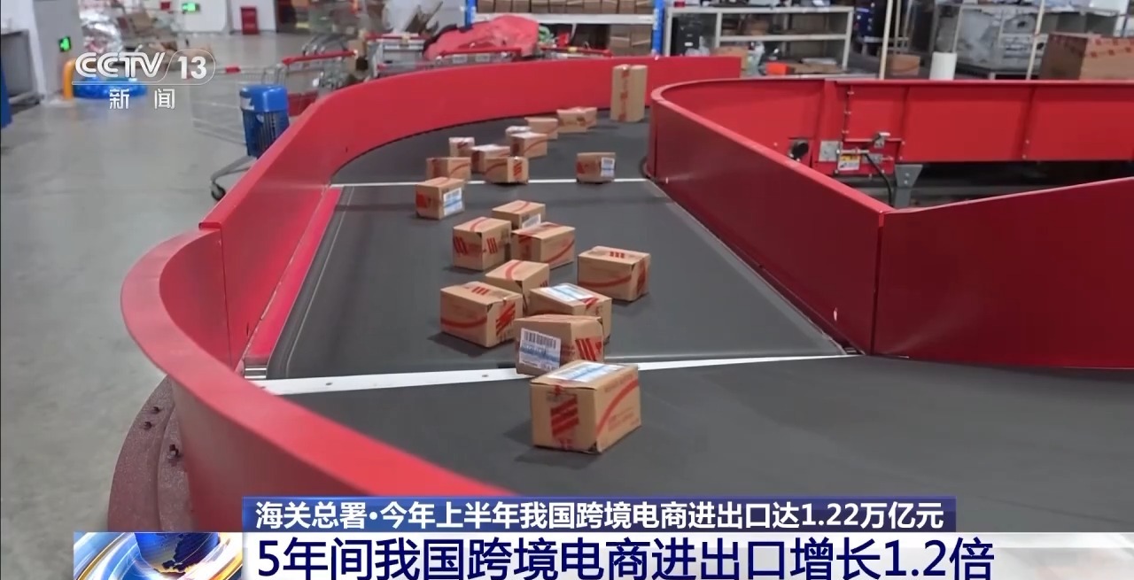 半年“跨”出1.22萬億元！我國跨境電商這樣跑出“加速度”