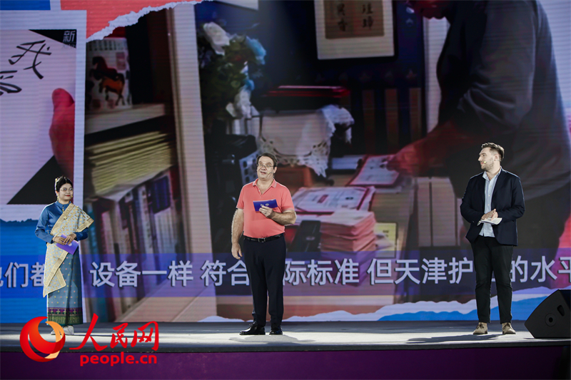 從左至右分別為馬星彤、皮安睿、柯明可。人民網(wǎng)記者 于凱攝