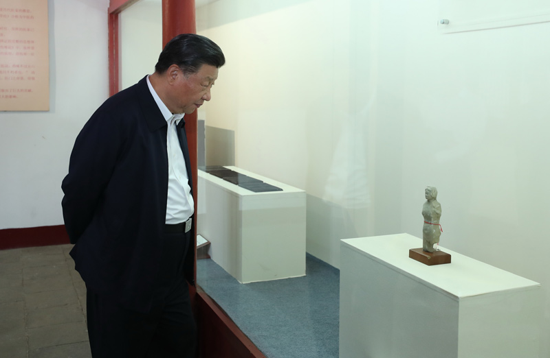 2021年5月12日，習(xí)近平總書記在南陽市考察東漢醫(yī)學(xué)家張仲景的墓祠紀(jì)念地醫(yī)圣祠。