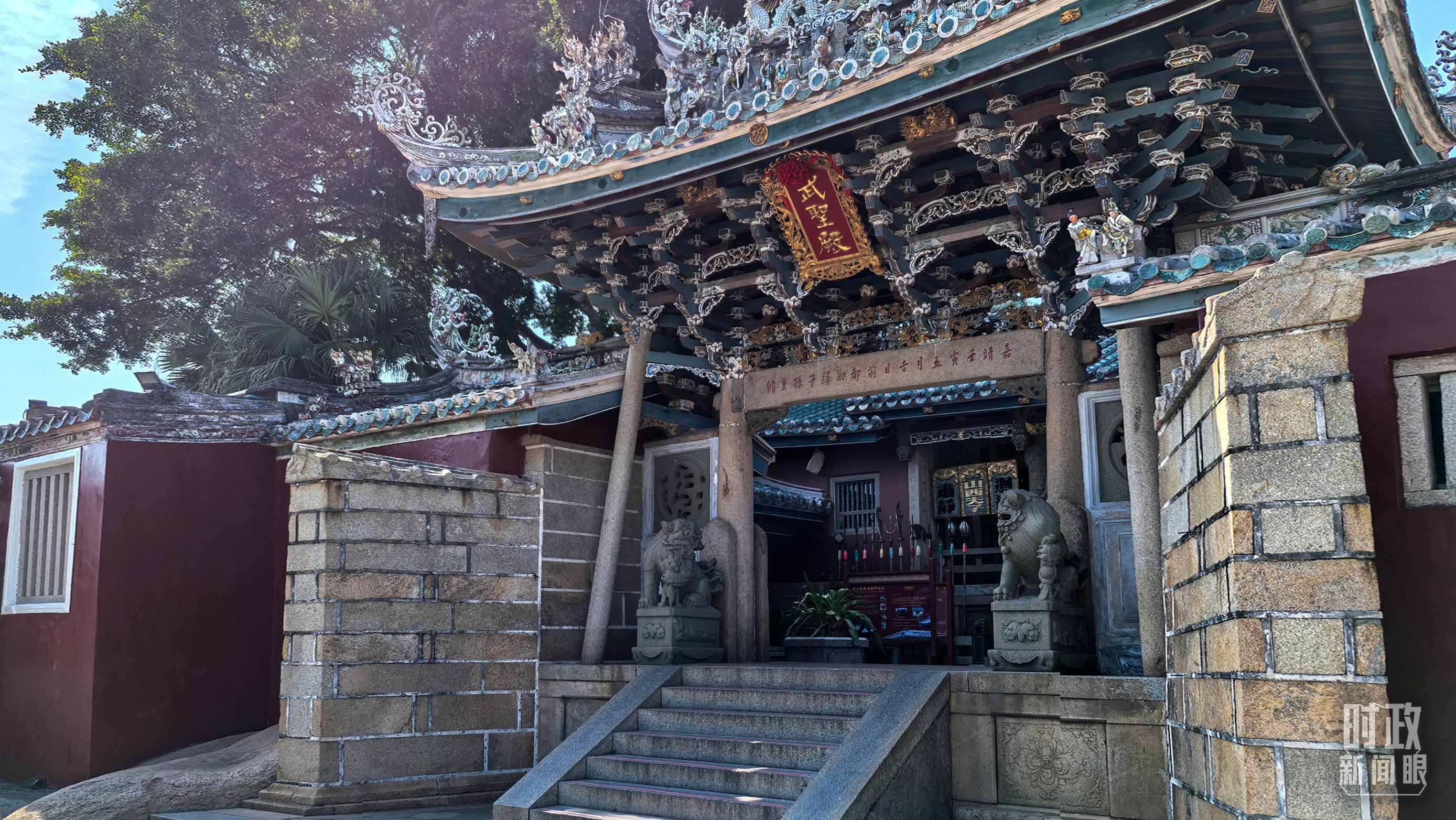 △關(guān)帝文化產(chǎn)業(yè)園。（總臺央視記者陸泓宇拍攝）