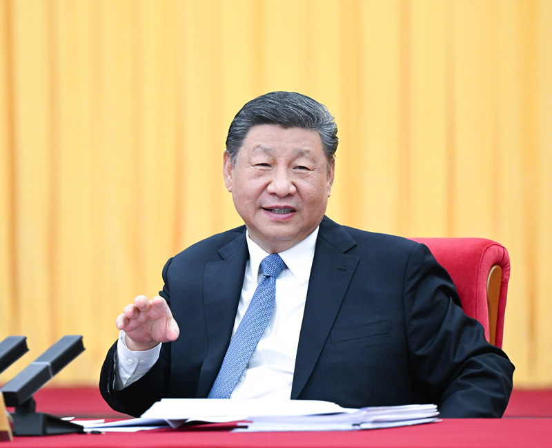 2025年3月6日，習(xí)近平總書記看望參加全國政協(xié)十四屆三次會議的民盟、民進(jìn)、教育界委員，并參加聯(lián)組會。