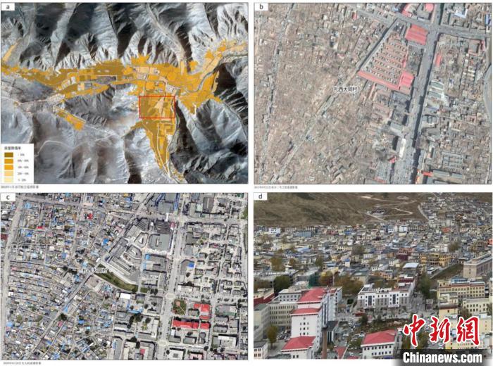 災后重建區(qū)群眾住房條件得到根本性改善監(jiān)測結(jié)果。中科院空天院 供圖